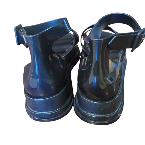 Women's Black and Brown Sandals - Picture 4 of 6